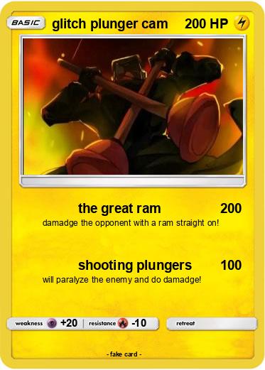 Pokemon glitch plunger cam