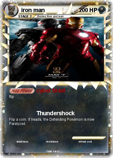 Pokemon iron man
