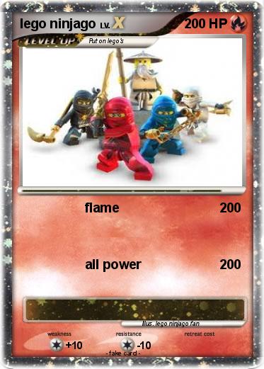 Pokemon lego ninjago