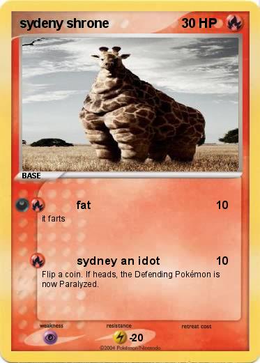 Pokemon sydeny shrone
