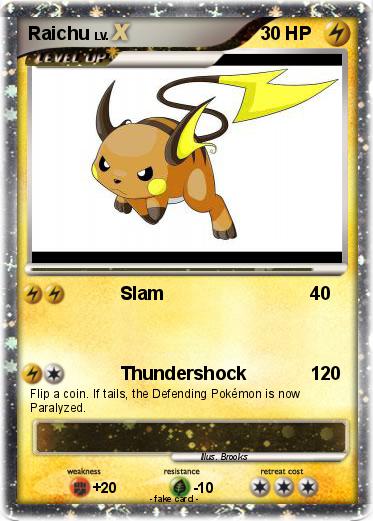Pokemon Raichu