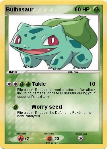 Pokemon Bulbasaur