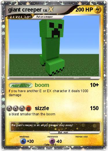 Pokemon giant creeper
