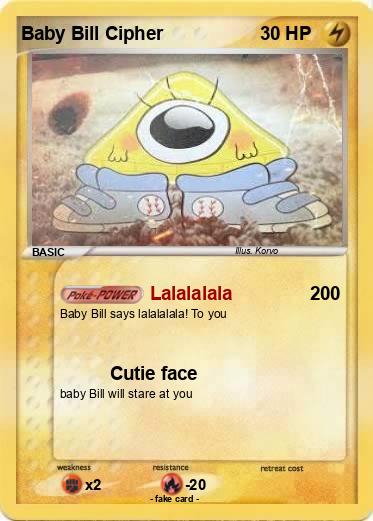 Pokemon Baby Bill Cipher