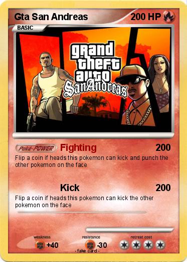 Pokemon Gta San Andreas