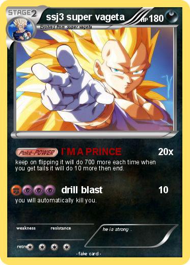 Pokemon ssj3 super vageta