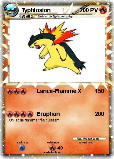 Pokemon Typhlosion
