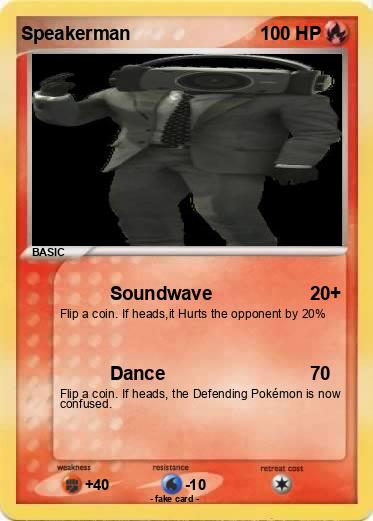 Pokemon Speakerman