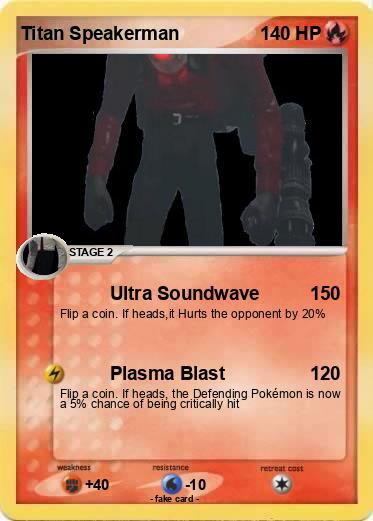 Pokemon Titan Speakerman