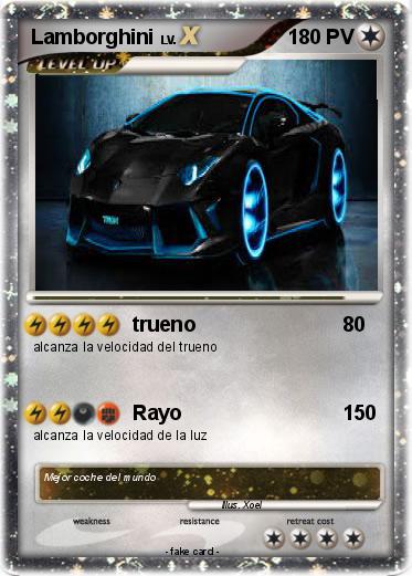 Pokemon Lamborghini