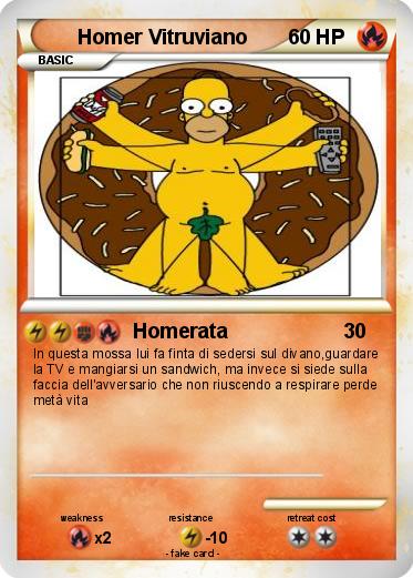 Pokemon Homer Vitruviano