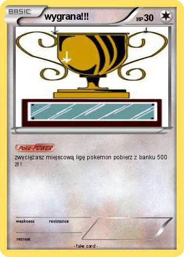 Pokemon wygrana!!!