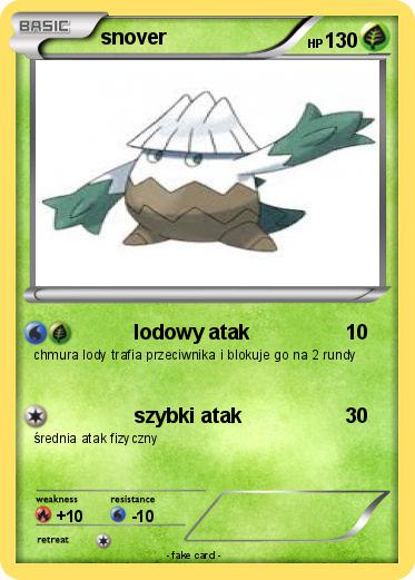 Pokemon snover