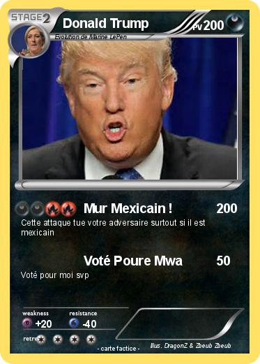 Pokemon Donald Trump