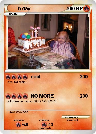 Pokemon b day
