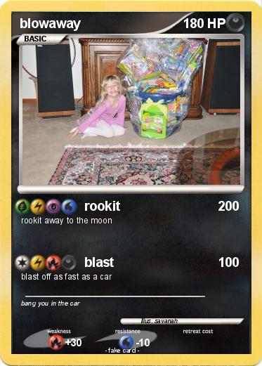 Pokemon blowaway
