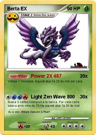 Pokemon Berta EX