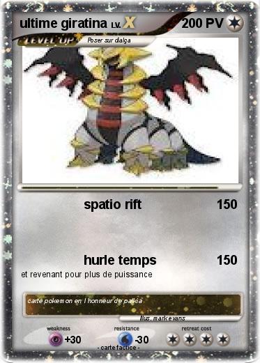 Pokemon ultime giratina