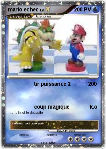 Pokemon mario echec