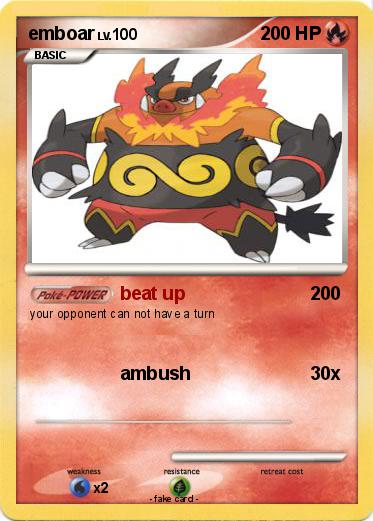 Pokemon emboar