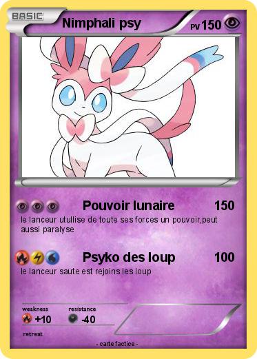 Pokemon Nimphali psy
