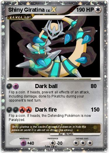 Pokemon Shiny Giratina