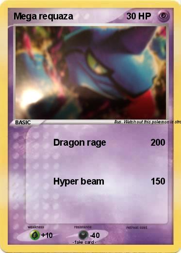 Pokemon Mega requaza