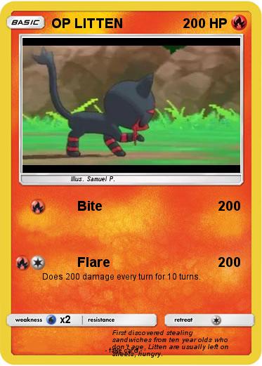 Pokemon OP LITTEN