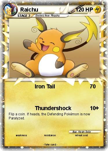 Pokemon Raichu