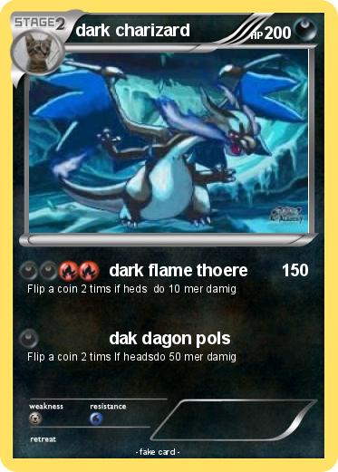 Pokemon dark charizard