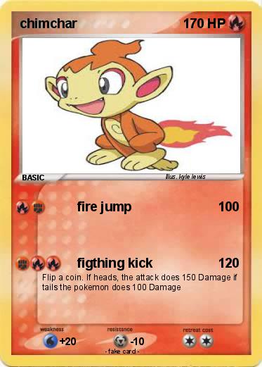 Pokemon chimchar