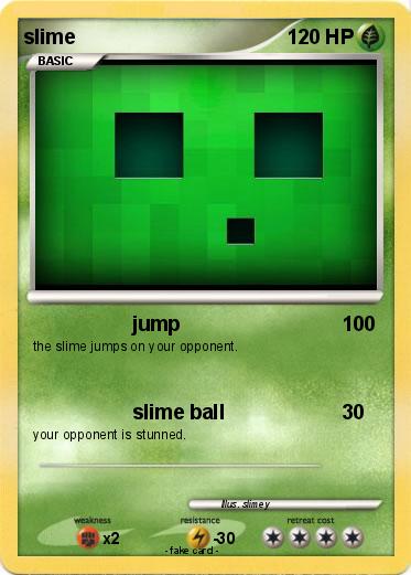 Pokemon slime