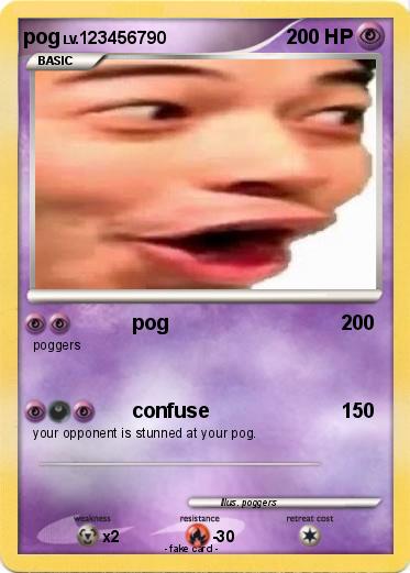 Pokemon pog