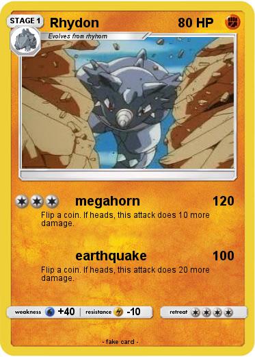 Pokemon Rhydon
