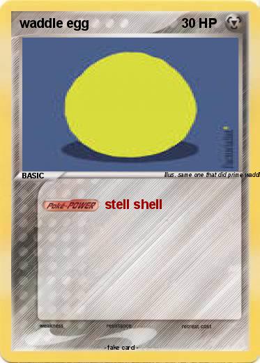 Pokemon waddle egg