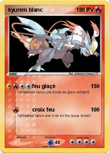 Pokemon kyurem blanc