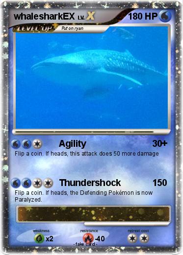 Pokemon whalesharkEX