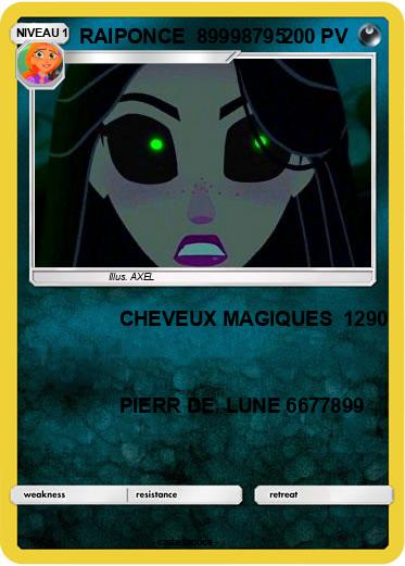 Pokemon RAIPONCE  89998795