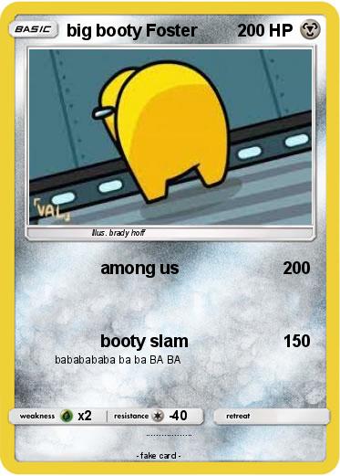 Pokemon big booty Foster