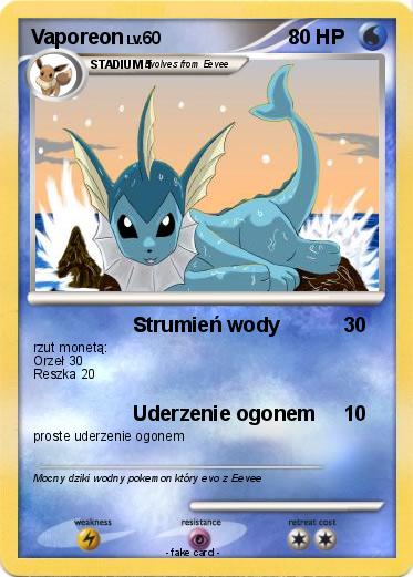 Pokemon Vaporeon