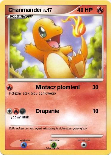 Pokemon Chanmander
