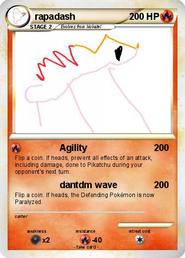 Pokemon rapadash