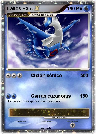 Pokemon Latios EX