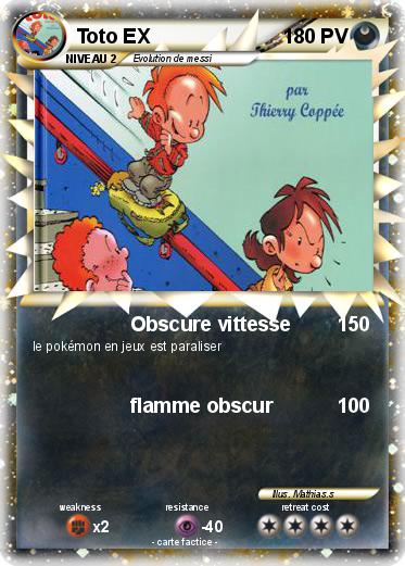 Pokemon Toto EX