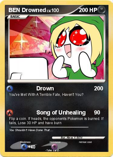 Pokemon BEN Drowned