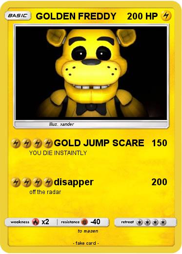 Pokemon GOLDEN FREDDY