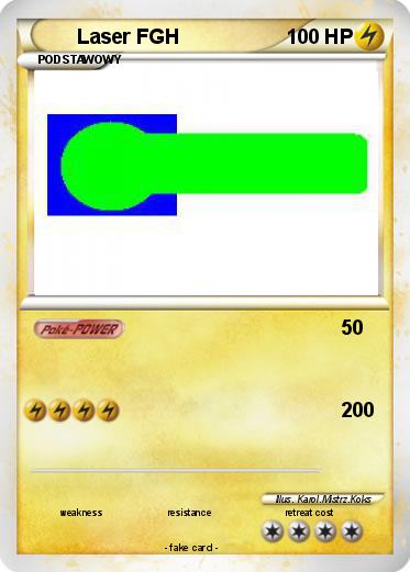 Pokemon Laser FGH