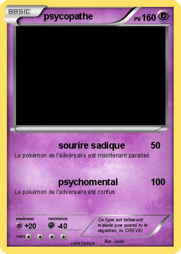 Pokemon psycopathe