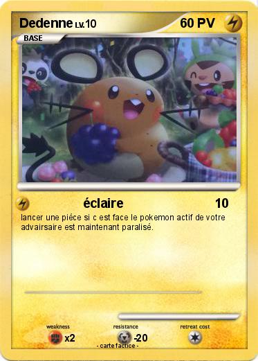 Pokemon Dedenne