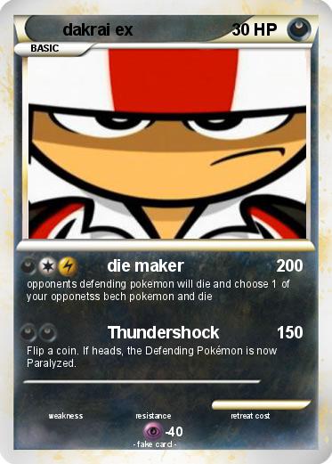 Pokemon dakrai ex
